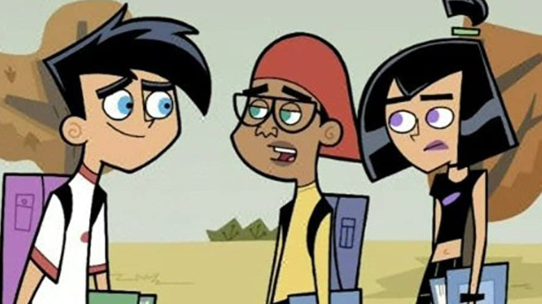 Danny, Tucker, and Sam at school