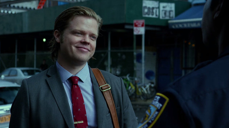 Foggy (Elden Henson) on New York City street on Daredevil