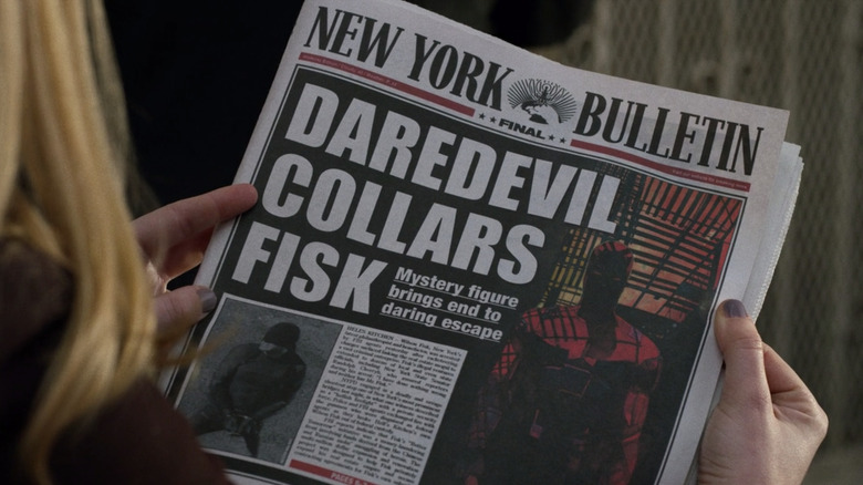 newspaper article about daredevil