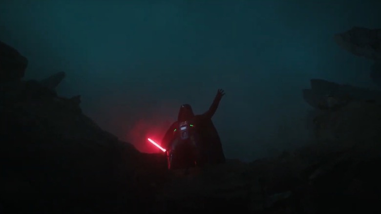 Vader buries Obi-Wan