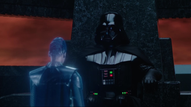 Vader threatening Reva