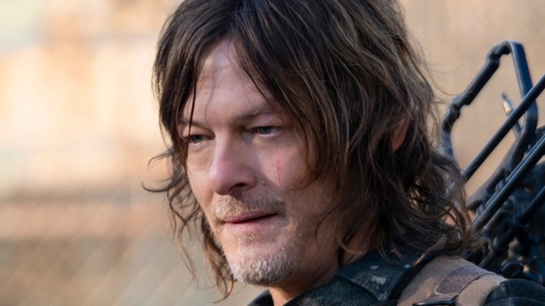 Daryl looks upset