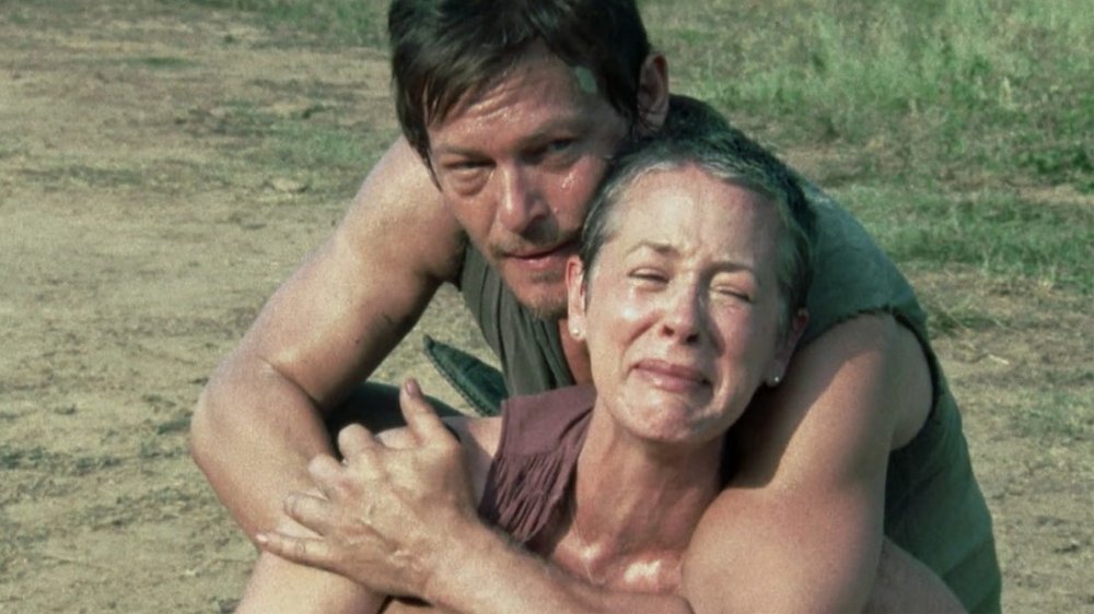 Carol and Daryl on The Walking Dead