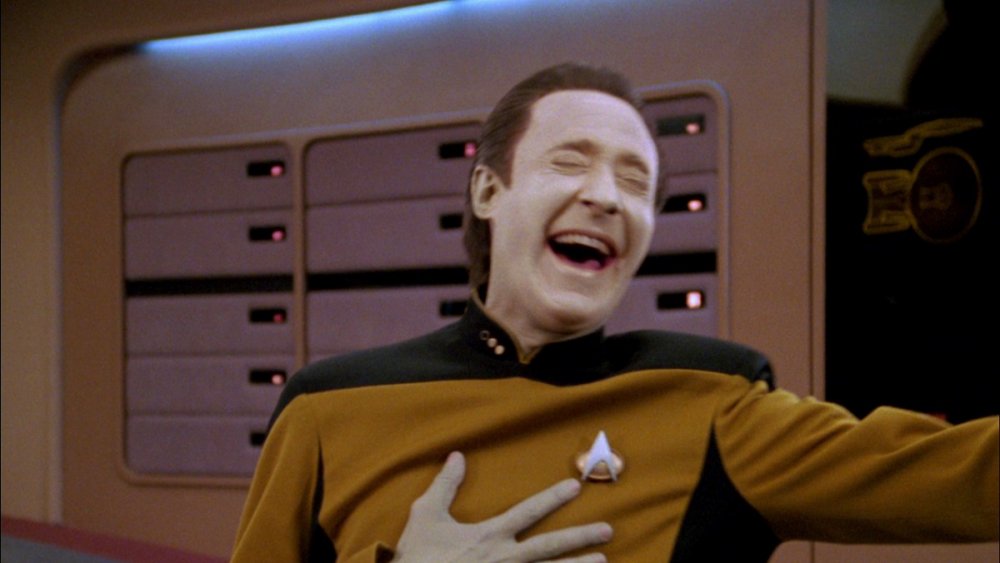 Brent Spiner as Data in Star Trek: The Next Generation