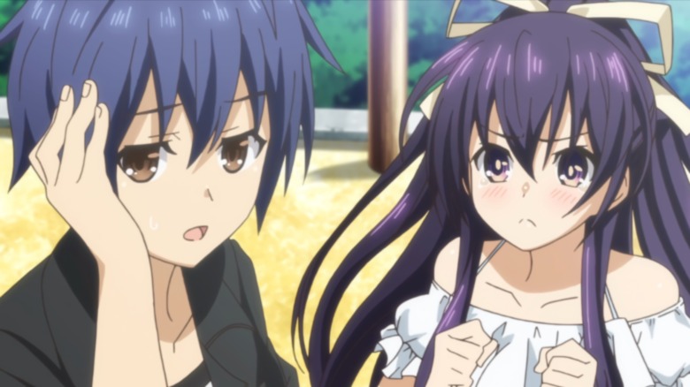 Date A Live Tohka and Shido