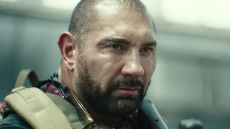 Dave Bautista in tactical vest