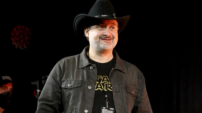 Dave Filoni smiling