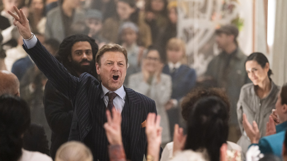 Daveed Diggs Sean Bean Jennifer Connelly Snowpiercer crowd