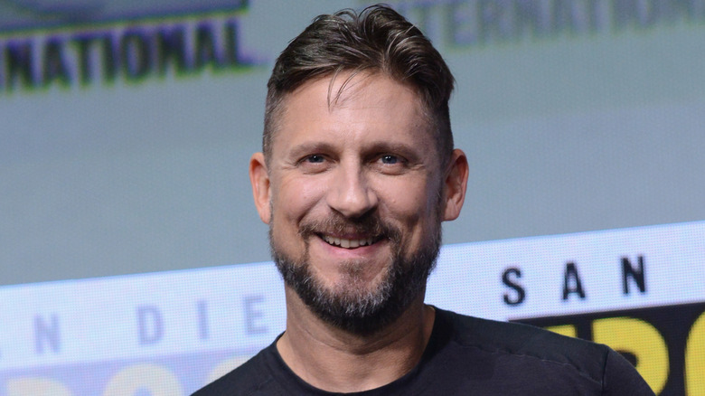 David Ayer Comic Con smiling