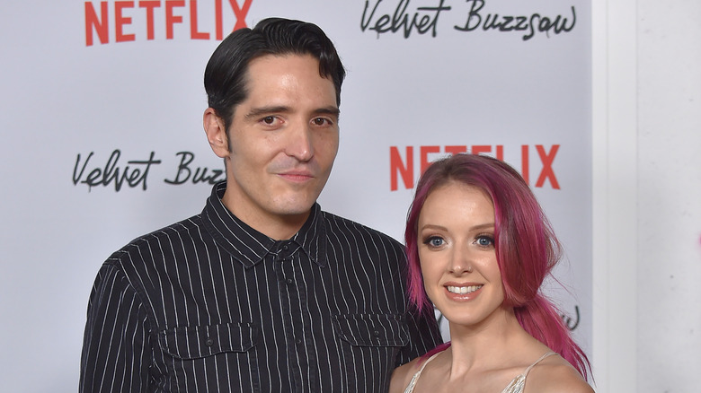 David Dastmalchian and Evelyn Leigh