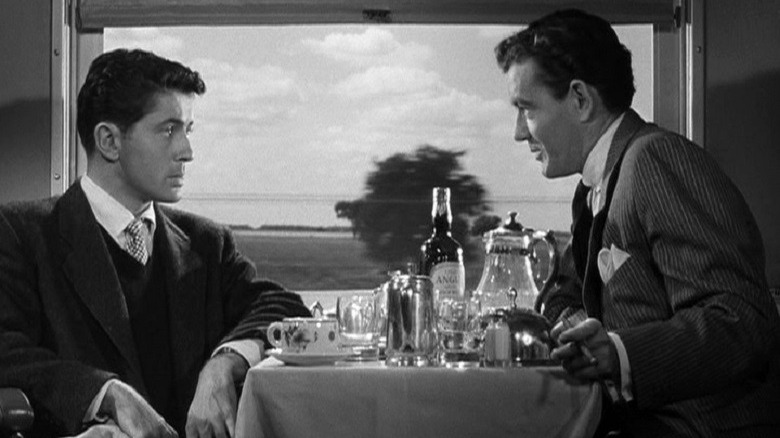 Farley Granger and Robert Walker together