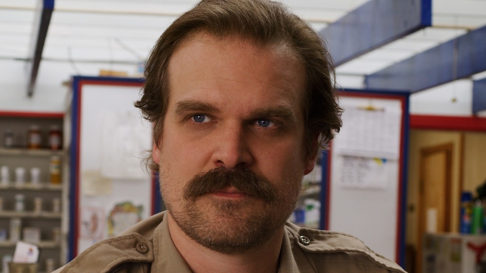 Hopper with mustache