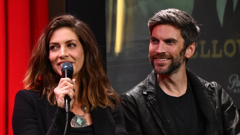 Dawn Olivieri and Wes Bentley at an event