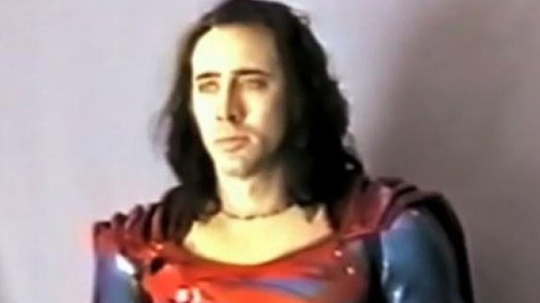 Nicolas Cage in costume test