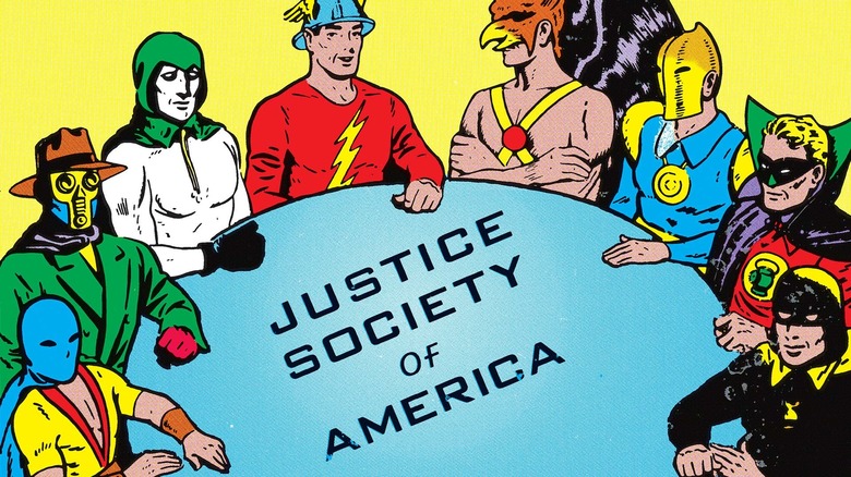 The Justice Society of America first appearance