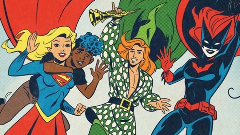 Batwoman, Supergirl, and Pied Piper