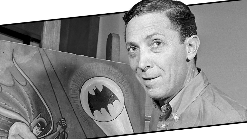 Bob Kane with Batman