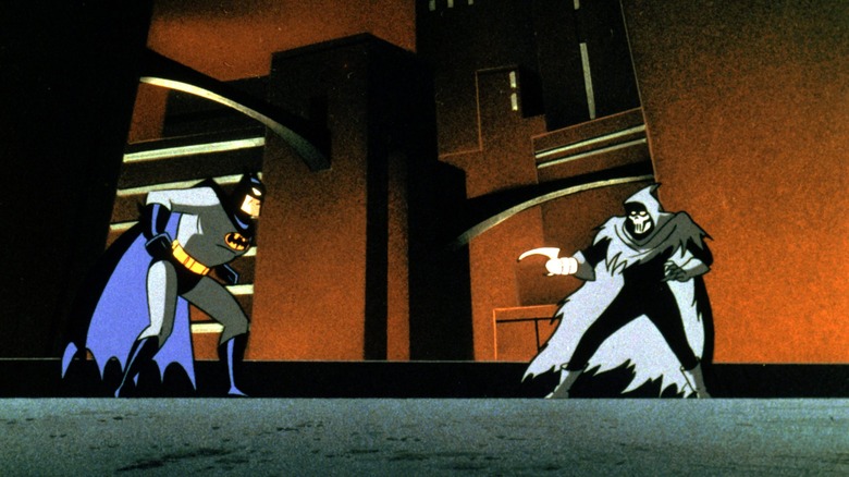 Batman and the Phantasm dueling