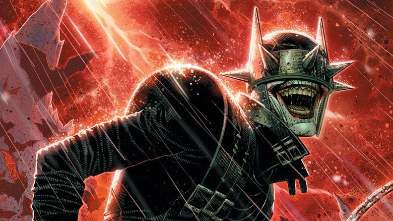 The Batman Who Laughs laughs