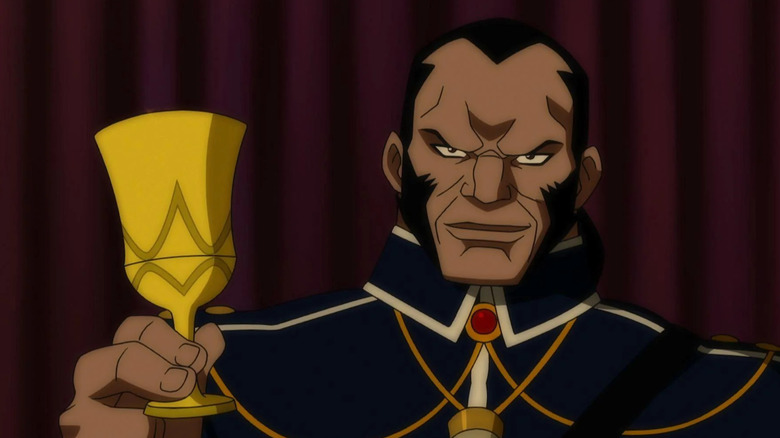 Vandal Savage makes a toast