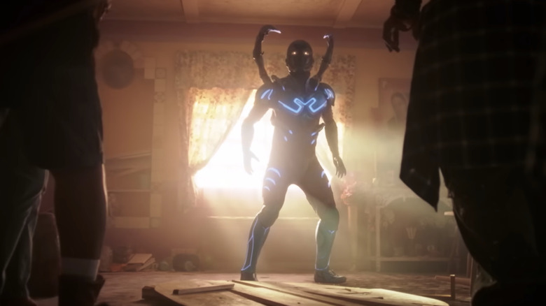 Jaime becoming Blue Beetle