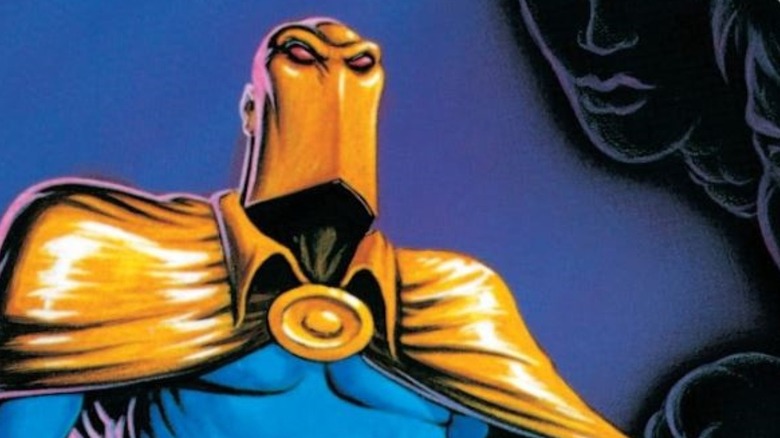 Doctor Fate posing