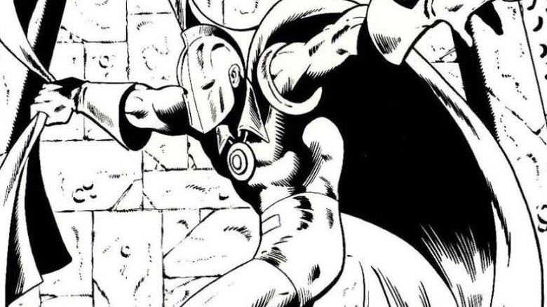 Black and white Doctor Fate