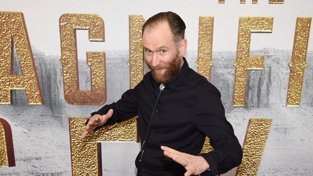 Mark Ashworth at the Magnificent Seven premiere