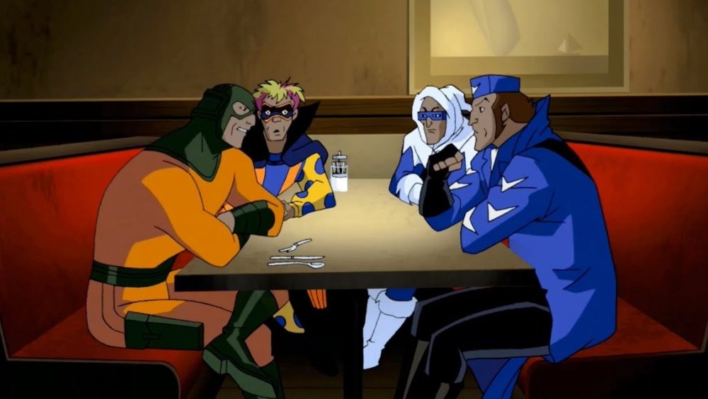 The Rogues appearing in Justice League Unlimited, Captain Boomerang