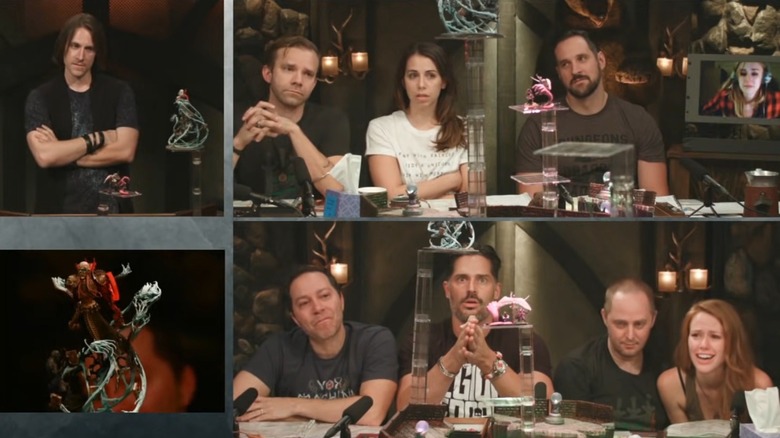 Critical Role cast sits together