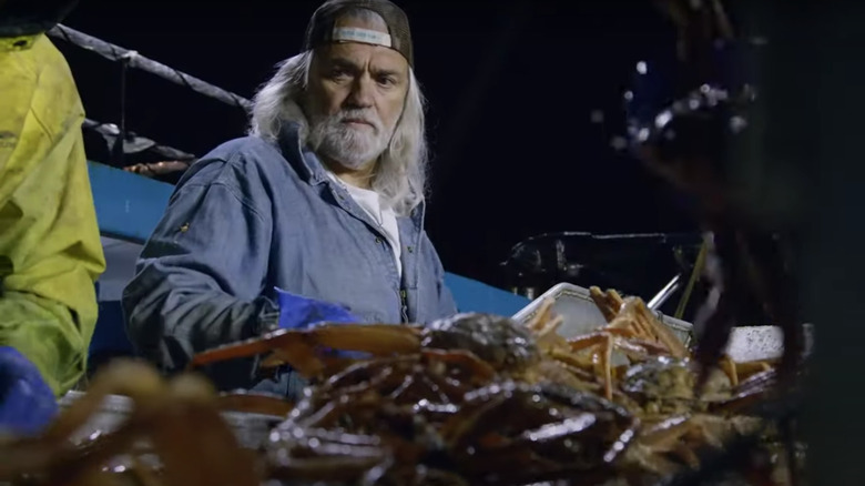 Wild Bill Wichrowski sorting crabs