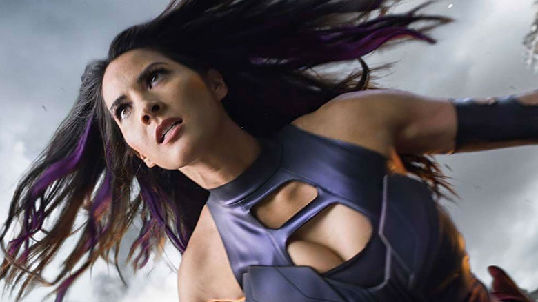 Psylocke superhero landing