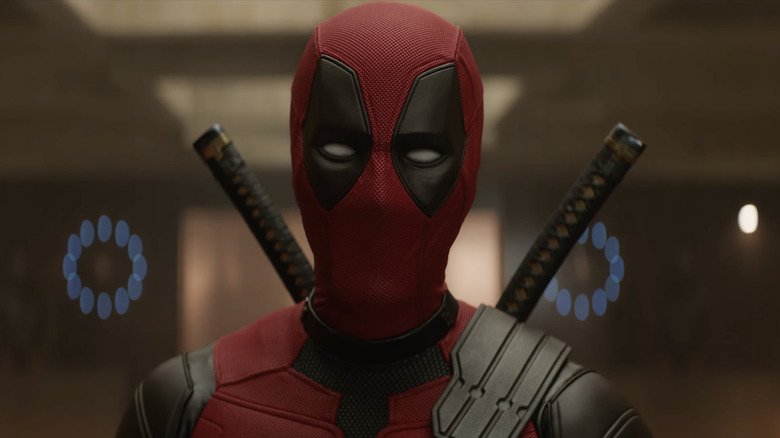 Deadpool looking inquisitive