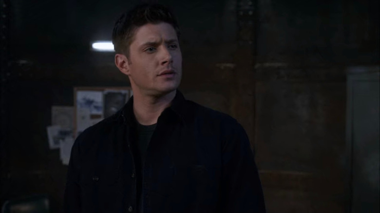 Dean looking perturbed 