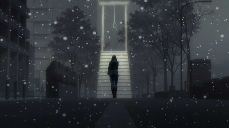 Naomi Misora walking towards noose