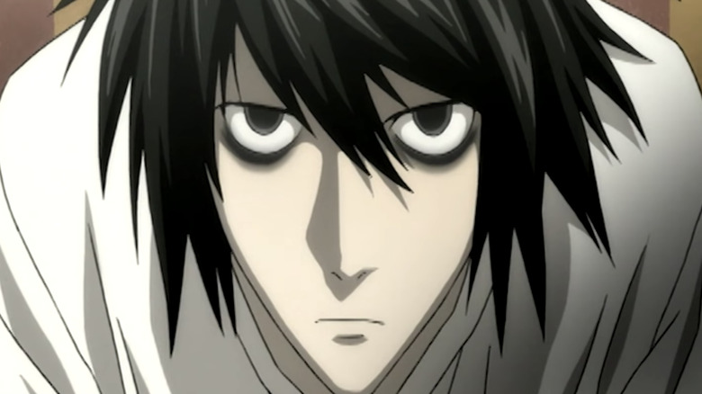 L stare Death Note