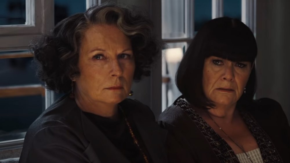 Jennifer Saunders and Dawn French in Death on the Nile