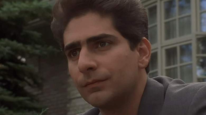 Christopher Moltisanti stares