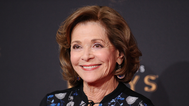 Jessica Walter smiles