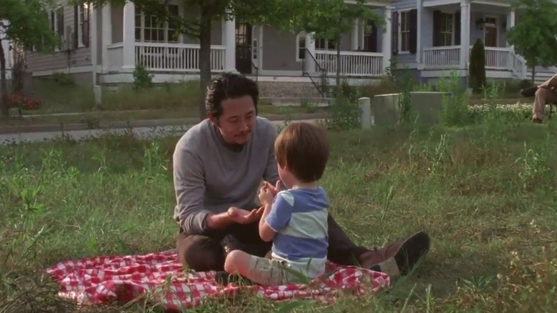 Steven Yeun in The Walking Dead