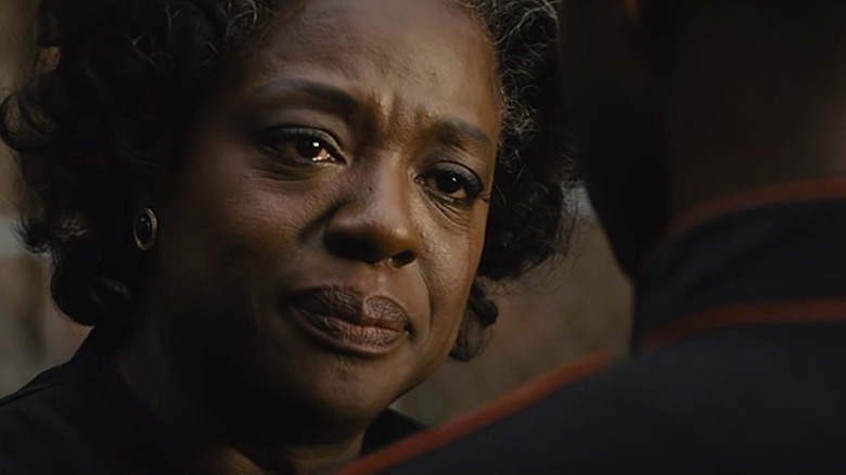 Viola Davis teary eyed