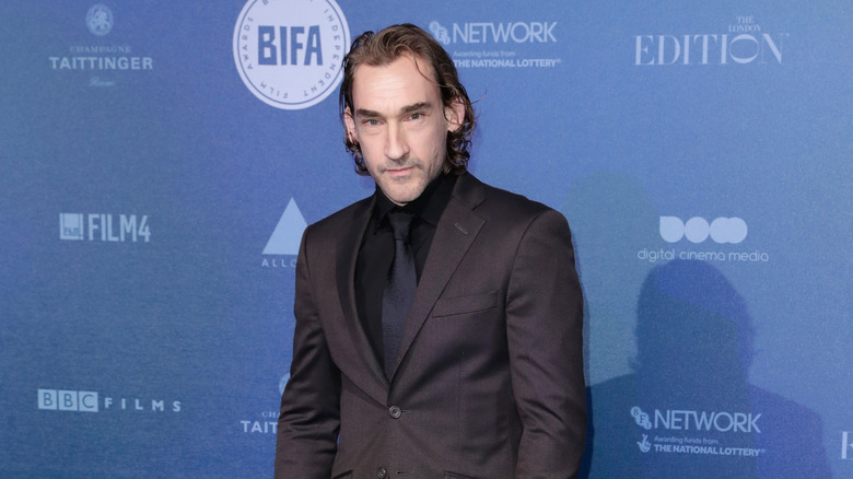 Joseph Mawle on the red carpet