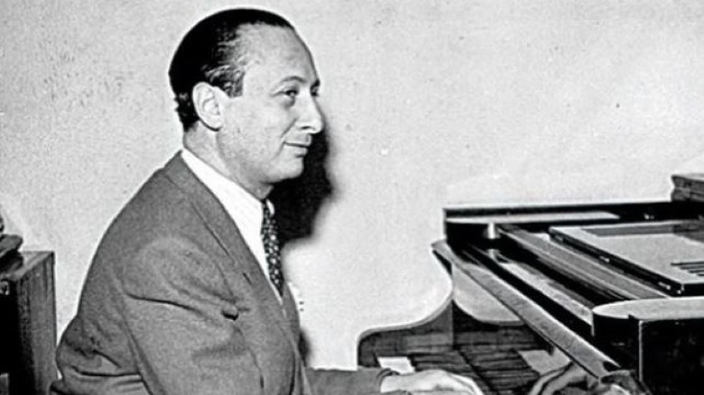 Władysław Szpilman playing piano