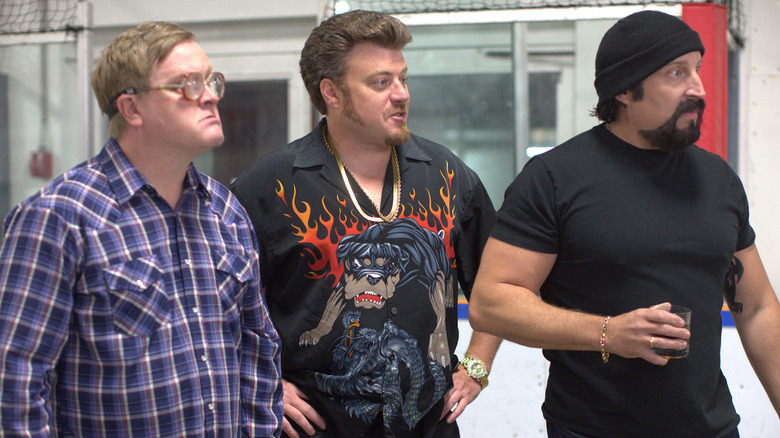 Robb Wells with co-stars