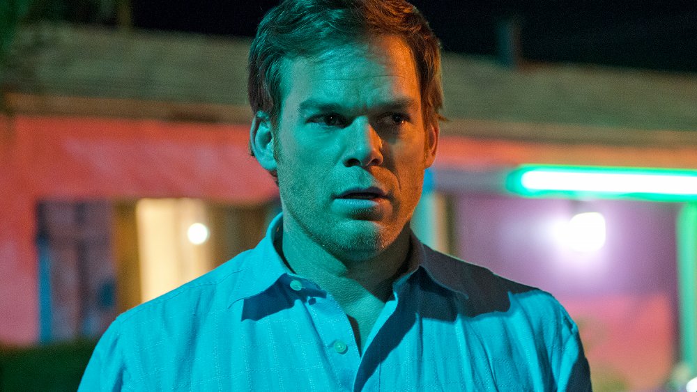 Michael C. Hall as Dexter Morgan on Dexter