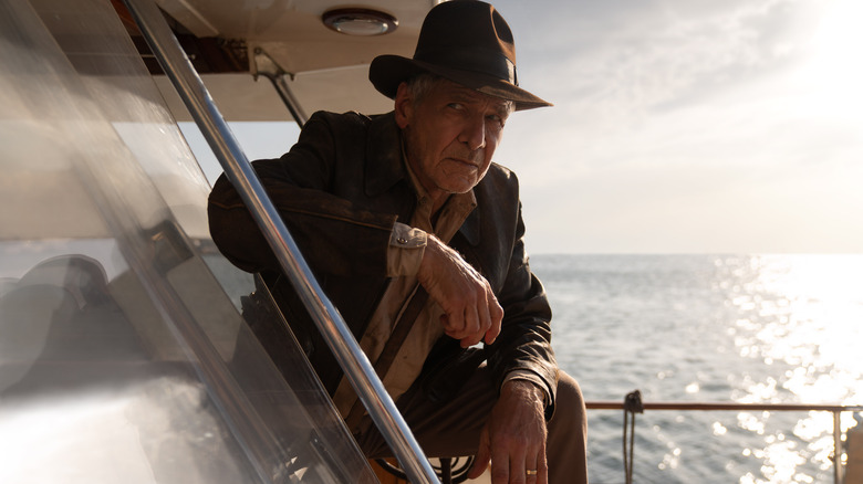 Indiana Jones out at sea