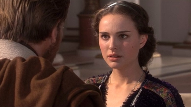 Padme Amidala looking shocked