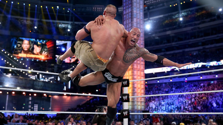 Dwayne Johnson vs. John Cena 