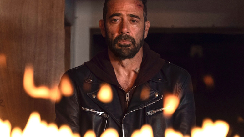 Negan stoking the fire