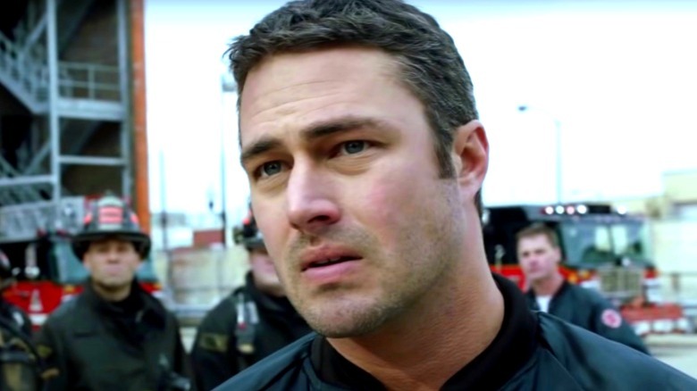 Severide testing new firefighters in Chicago Fire